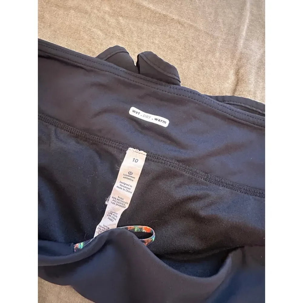 Lululemon Black Speed Shorts 2.5